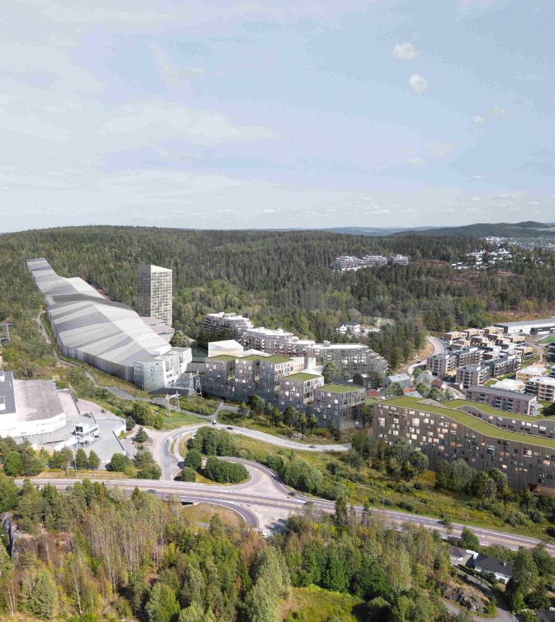 Thon Hotel Sno Lorenskog Exterior foto